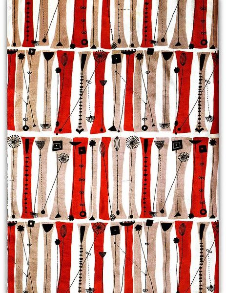 Lucienne Day, 'Palisade' (1952)
