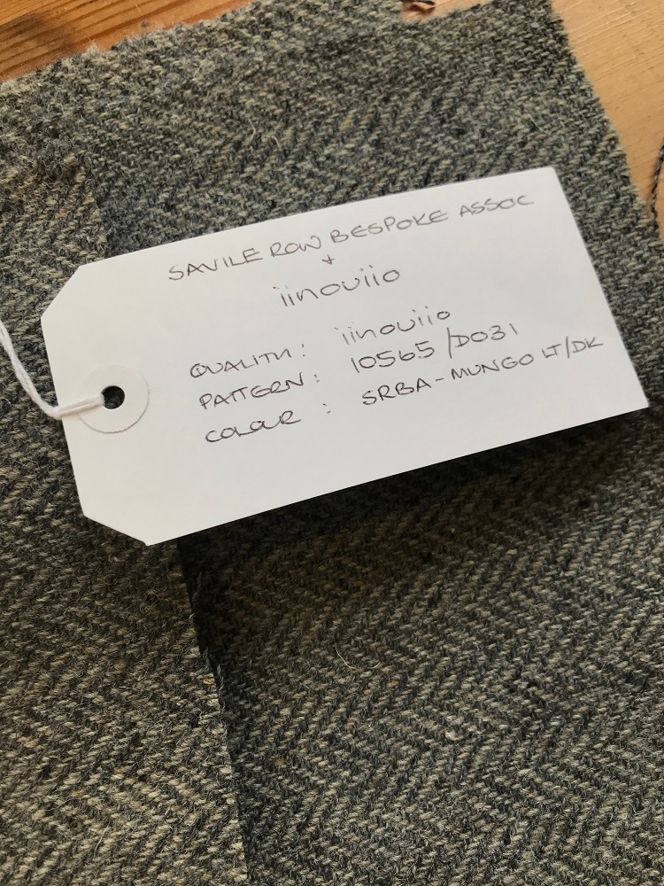 10 Recycled Savile Row Fabric