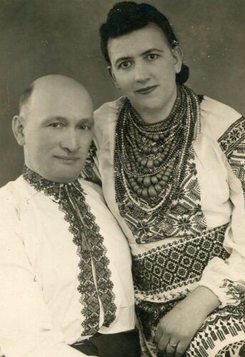2 Lubow's parents immediately after the war.ed2