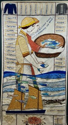 11 fisher Lassies Great Tapestry of Scotland