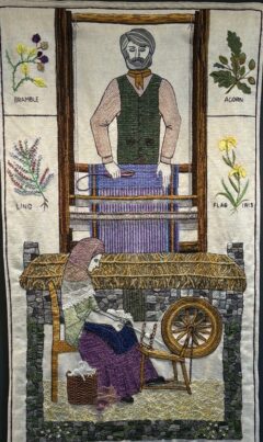 8 Harris Tweed Weaver Great Tapestry of Scotland